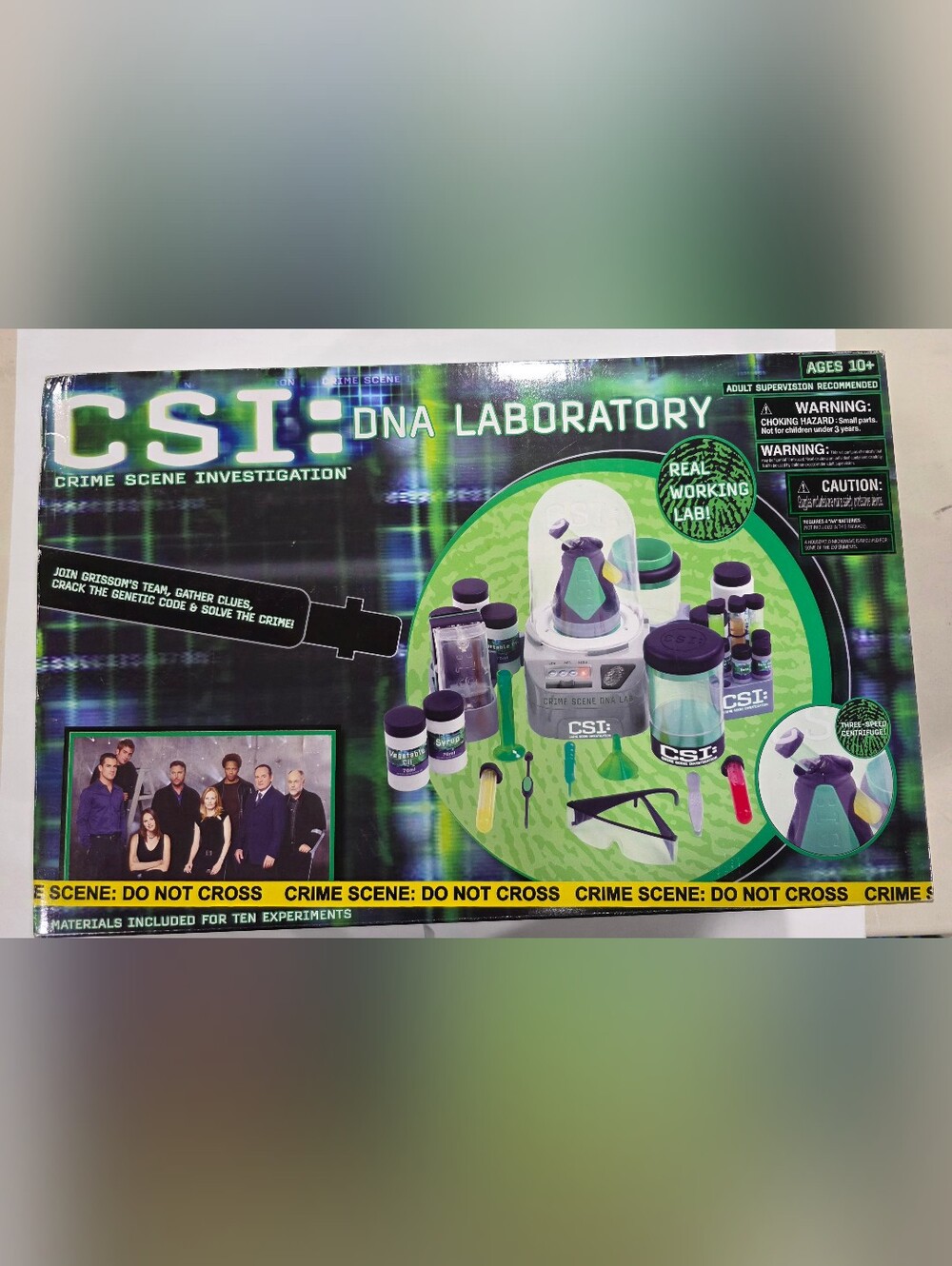 CSI: Crime Scene InvestigationDNA Laboratory Kids Science Toy